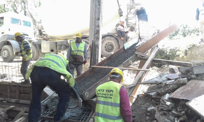 Ortaköy Ulus Saruhan Apt Güçlendirme ve Ek Bina İnşaatı